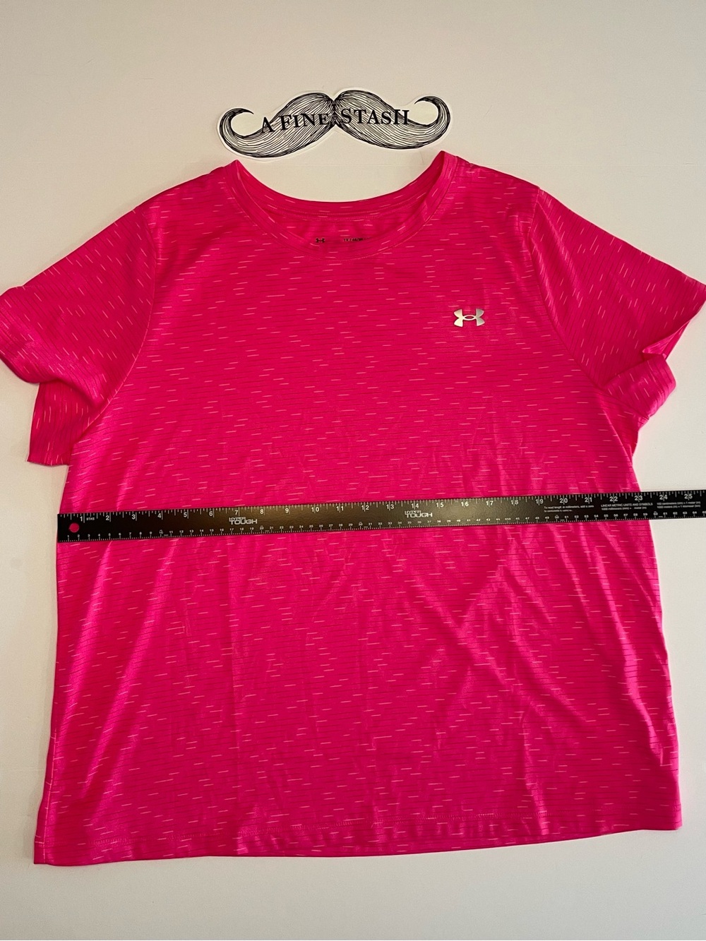 Under Armour Bright Pink Short Sleeve Performance Tee